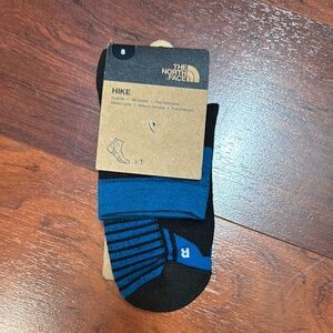 The North Face Men's Hike Socks - Black and Blue